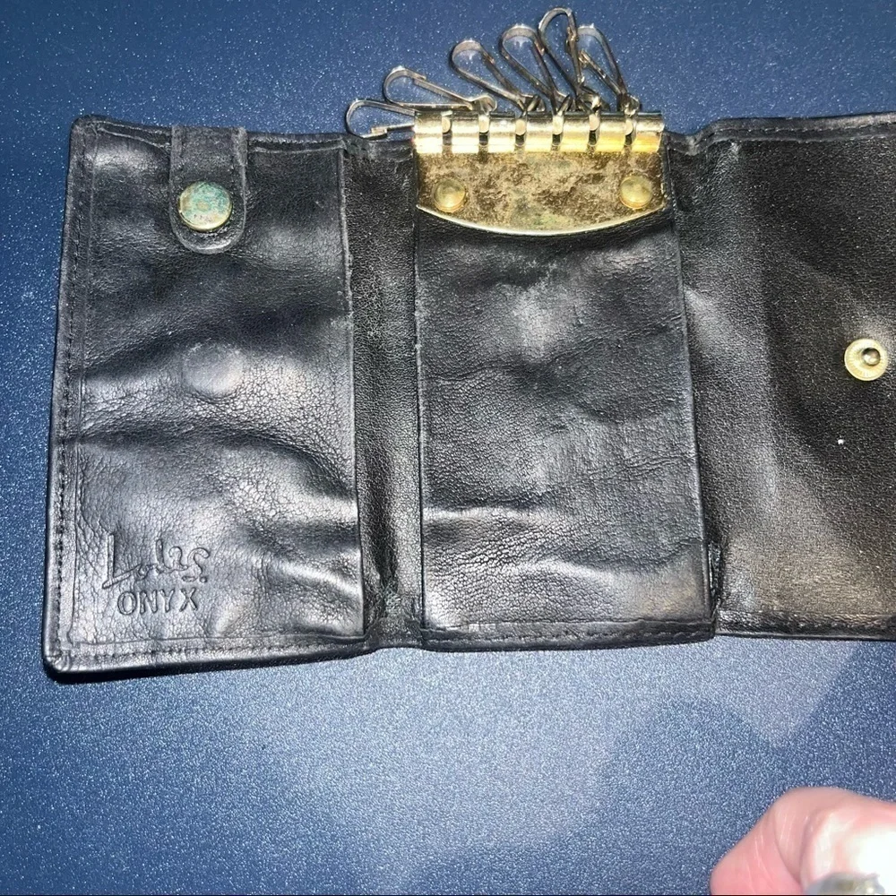 LODIS leather key cas black